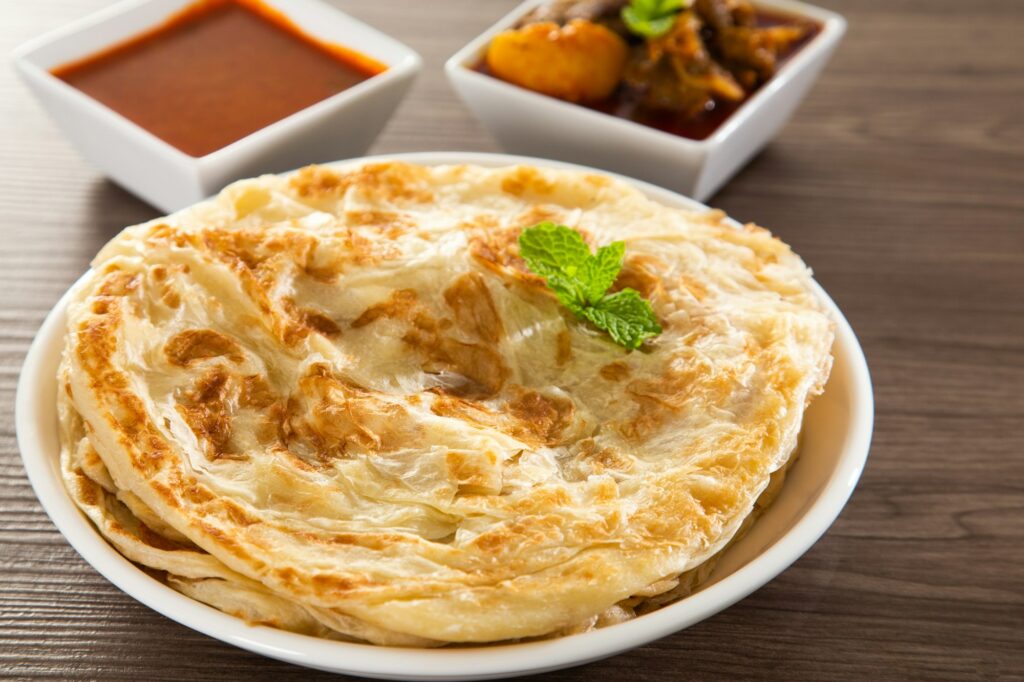 Roti Parata or Roti canai